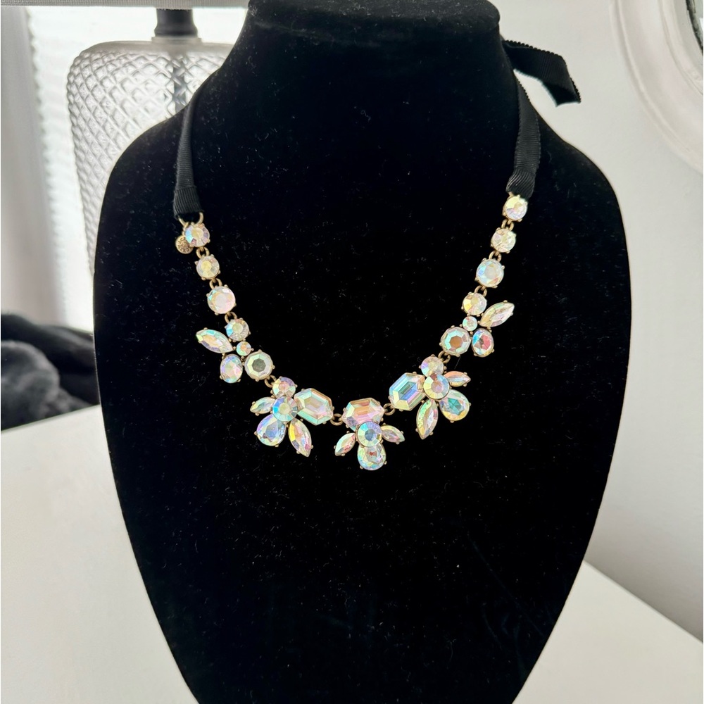 J Crew Crystal Statement necklace